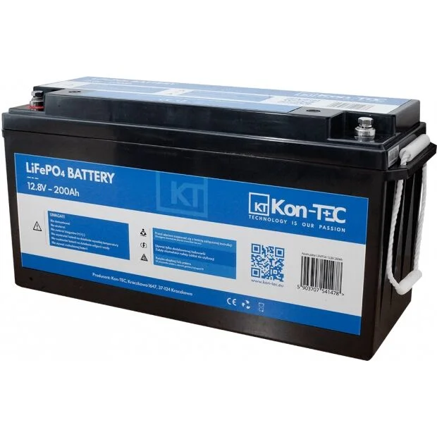Kon-TEC LiFePO4 12 V - 200 Ah - obrazek 2
